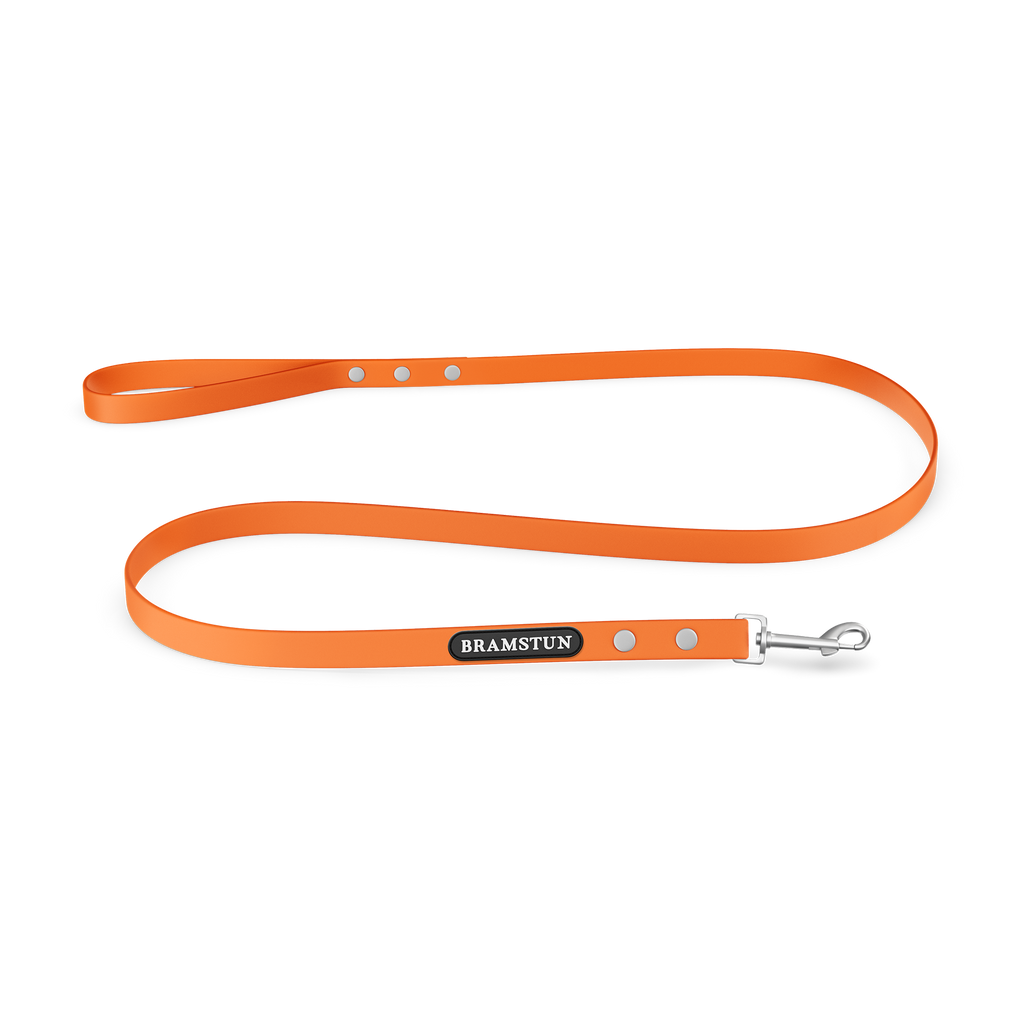 Blaze Orange 100% Waterproof Dog Leash